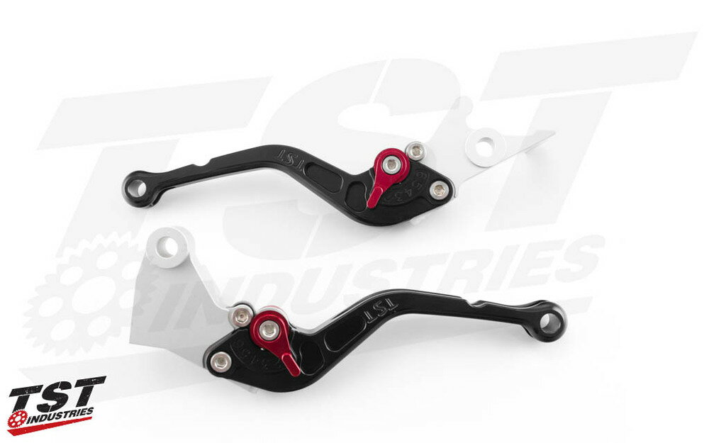TST ティーエスティー アジャスタブルレーシングレバー Ninja 250R 300 KAWASAKI カワサキ ブレーキ・クラッチレバーセット ハンドル周辺パーツ ハンドル