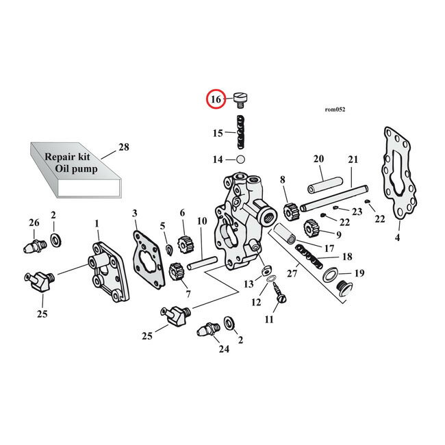 GARDNER-WESTCOTT ガードナーウエストコット プラグ アレンオイルポンプチェックバルブ【PLUG ALLEN OIL PUMP CHECK VALVE】 36-80 B．T．NU HARLEY-DAVIDSON ハーレーダビッドソン オイルポンプ エンジンパーツ エンジン