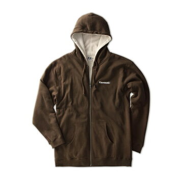 US KAWASAKI 北米カワサキ純正アクセサリー アウトドアジップフロントシェパスウェットシャツ (Outdoor Zip-Front Sherpa Sweatshirt) サイズ：3X