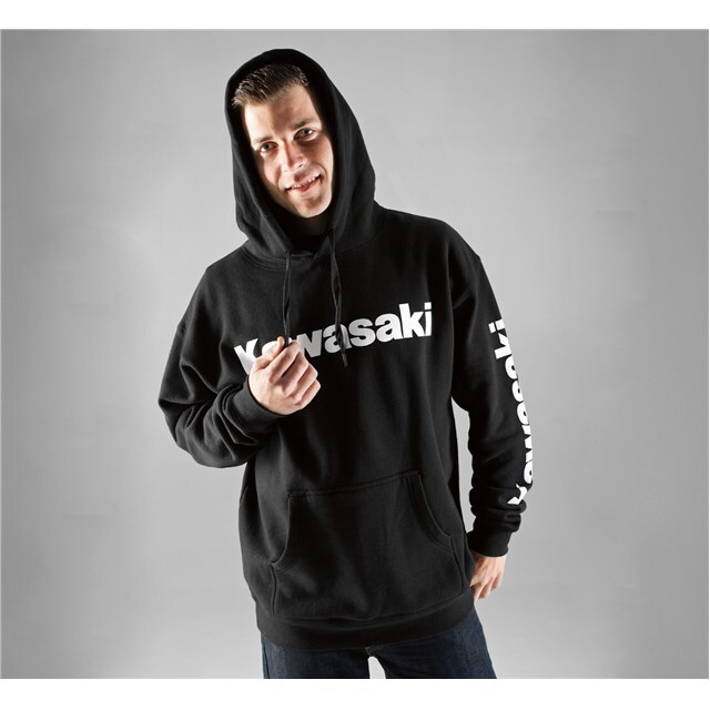 US KAWASAKI ƥ掠꡼ աǥåȥ (Logo Hooded Sweatshirt)פ򸫤