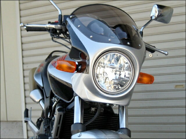 CHIC DESIGN シックデザイン ロードコメット ホーネット250 HONDA ホンダ ビキニカウル カウル関連 外装 スクリーンカラー：スモーク / カラー：キャンディオーシャングリーン