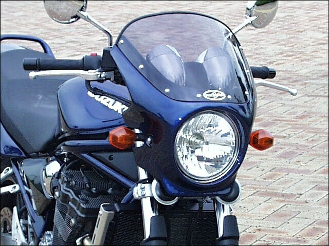 CHIC DESIGN シックデザイン ロードコメット バンディット1200 SUZUKI スズキ ビキニカウル カウル関連 外装 スクリーンカラー：スモーク / カラー：未塗装 (サフェーサー仕上げ)