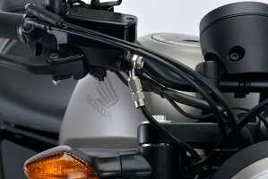 SWAGE-LINEスウェッジラインブレーキホースフロントホースキットホースの長さ:標準ホースカラー:ブラックスモークRebel250