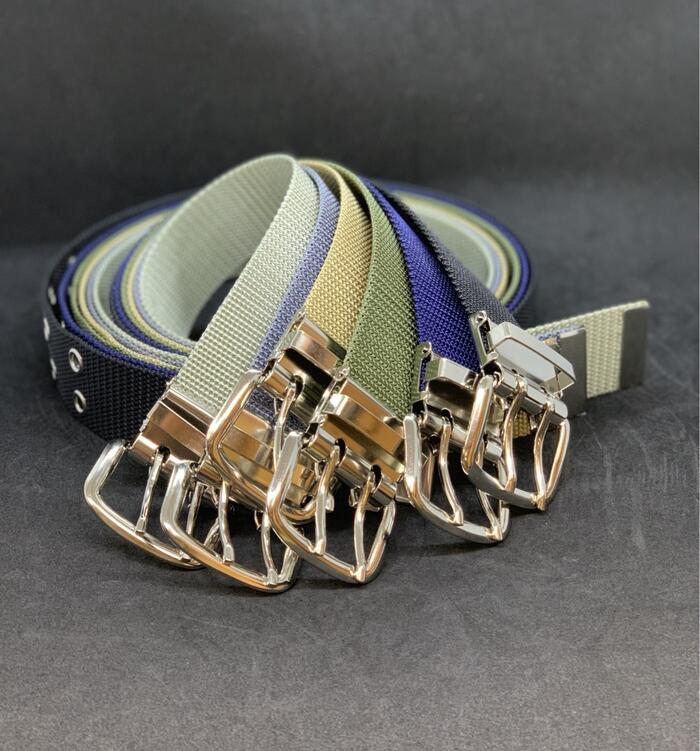 【ワンコインでお届け】 120センチ 40ミリ幅 Wピン 作業用ベルト 作業ベルト ワークベルト 2ピン ダブ..