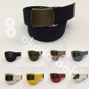 【フルサイズ展開】 GIベルト 32ミリ幅 ガチャベルト belt 布ベルト メンズ レディース ベルト ヴィンテージ感漂う アンティークゴールドメッキ ウェビ...