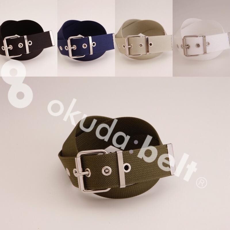 okuda：belt WebMarket 楽天市場店の【ワンコインでお届け】50ミリ幅 120cm 作業用ベルト 作業ベルト ワーク 極太 1ピン ワンピンベルト ナイロンベルト 布ベルト Lサイズ ベルト メンズ レディース おしゃれ サイズカット調整 ゴツいベルト 丈夫 ベルト 工場 土木 建築 林業 漁業 農業 電気 警備 消防 日本製｜アングル2