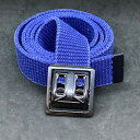 【XSサイズ キッズサイズ 】 【ネイビー / 紺】 32ミリ幅 90センチ ガチャベルト ウェブベルト GI 米軍 belt オープンフェイス バックル 軍モ...