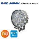 【送料無料から】取り寄せ品 ■BMOジャパン■拡散LEDライト9灯 40A0027