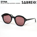 処分価格！！sabre サングラス　DYNA/BLACK-GLOSS/MAROON LENSES SS7-514B-M-J セイバー サングラス【C1】【w95】