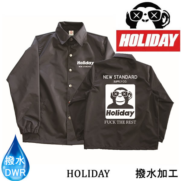 スノーボード 防水ウェア　　ホリデー HOLIDAY COACH JKT 撥水　ブラック　ボンディング　コーチジャケット 　 スノーボード 【C1】【w31】