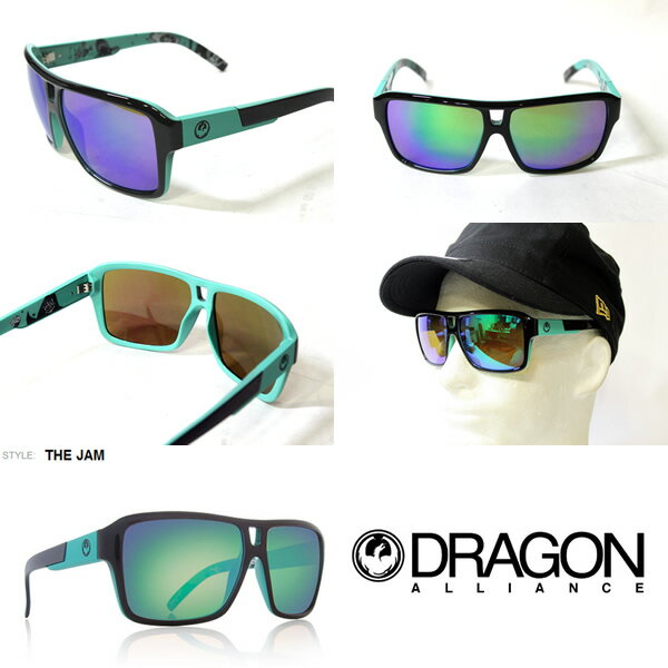 DRAGON ドラゴン　サングラス メンズ　The Jam Owen Wright / Green Ion　オーウェンライト　ジャム　サングラス　日本正規品 【w98】