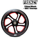 FRENZY フレンジー キックボード スペアウィール FR551 250mm ＋ ABEC 7 Bearings キックスクーター 正規販売店 【C1】【smtb-k】 OFF 【w97】