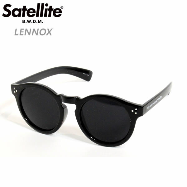 処分価格！！箱汚れ有り　サテライト サングラス/LENNOX BLACK/BLACK Satellite サングラス 撥水加工 UVカット 