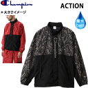 y}\ԁ3000~ȏ300~OFFN[|ziII`sI@CHAMPION Y@WPbgp[J[@ C3-R606@ubN 090@FULLZIP JACKET PARKA ACTION ANVV[Y@{KiyOUTLETzyw96z