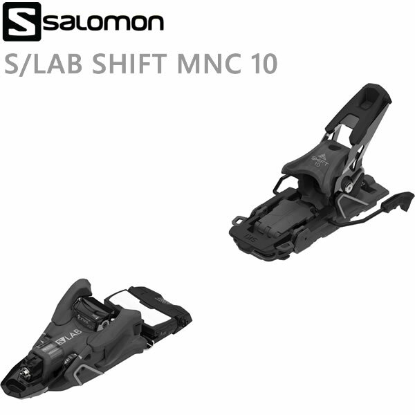 サロモン ビンディング 日本正規品 (SALOMON SKI BINDING)S/LAB SHIFT MNC 10[スキー バックカントリー用 テックビンディング]次世代のフリーライド性能を備えたビンディング。ピン（ローテック）ビンディングのツーリング効率性とアルペンフリーライドビンディングのパフォーマンス性を融合しました。さらなる高みを目指すスキーヤーのための、究極のビンディングです。 今シーズン新たにDIN10までのタイプが新登場。女性や体重の軽い方にも使いやすいモデルです。 ●解放値：DIN4-10●重量（1/2ペア）：875g●スタンドハイ：30mmブーツタイプA（アダルト、アルペンソール規格）T（ツアー規格）GW（グリップウォーク） WTRPIN サロモン シフトビンディング,salomon s/lab shift,スキー ビンディング,ツアー ビンディング,テックビンディング,バックカントリー,フリーライド 楽天市場内ランキングに掲載されました。 楽天市場内ランキングに掲載されました。