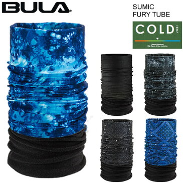 BULA ネックゲーター SUMIC FURY TUBE 5カラー COLD TEMP(フリース付 秋・冬対応) フェイスマスク ネックウォーマー フェイスガード 快適・薄手 【C1】【K1】【N1】【w41】