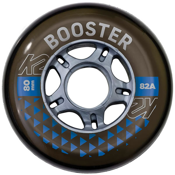 インラインスケート K2 スペアウィール BOOSTER 4-WHEEL PACK 80mm 82A I2104007010 4輪1セット ケーツー 日本正規品 【C1】 2