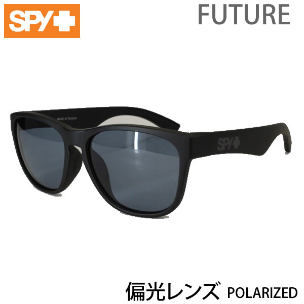 スパイ サングラス メンズ 【マラソン期間★3000円以上で300円OFFクーポン】[正規品 無料ラッピング可]SPY サングラス 偏光レンズ　FUTURE POLARIZED/　 MATTE BLACKフレーム BLUE Polarレンズ 　偏光レンズ　サングラス　【C1】【w07】