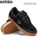 エトニーズ スニーカー マラナ MARANA MICHELIN / BLACK/DARK GREY/GUM etnies シューズ スケートボードシューズ スケシュー【w00】