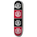 【7/19-25に3000円以上で300円OFFクーポン】エレメント デッキ単品 8 x 31.9インチ ELEMENT TEAM QUADRANT (デッキテ...