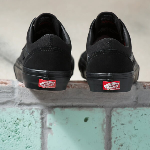 [正規品 無料ラッピング可]バンズ オールドスクール VANS SKATE OLD SKOOL BLACK/B...