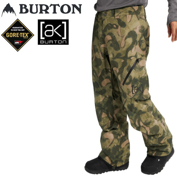 バートン 21-22 スノーボード ウェア メンズ　 ゴアテックス パンツ　AK GORETEX 2L CYCLIC - pants / VICTOR CAMO GORE-TEX BURTON【スノーボード・ウエア・スノボー用品】【C1】【w30】