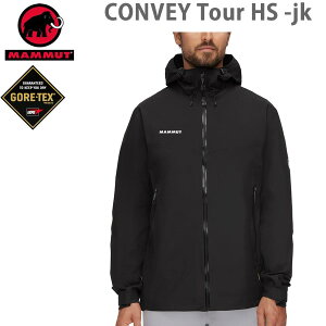 【大感謝祭★3000円以上で300円OFFクーポン】マムート ジャケット ゴアテックス GORE-TEX CONVEY tour hs hooded Jacket AF ブラック-ホワイトロゴ 0047 1010-28450 mammut ゴアテックス ジャケット【C1】【w13】