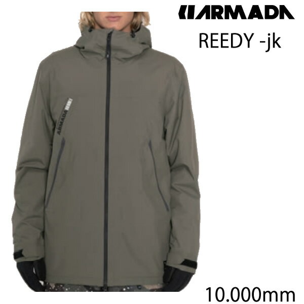 22-23モデル ARMADA　アルマダ　スキーウェア REEDY -jacket　ジャケット / OLIVE (22-23 2023)【スキーウェア・スキー用品】【C1】【w07】