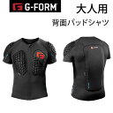 [正規品 無料ラッピング可]プロテクター　大人　背面パッド　背骨　G-FORM　MX360 IMPACT SHIRT 　半袖シャツ　ブラック ジーフォーム　PROTECTOR プロテクター【C1】【w00】