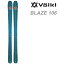 フォルクル フリースタイルスキー VOLKL BLAZE 106 ブレイズ 106(22-23 2023) スキー板 単品 (板のみ)【L2】【代引き不可】【w69】 80,900円