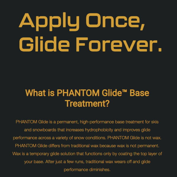 dps �����������Ρ��ܡ��ɥ�å��� PHANTOM GLIDE Single Application Kit -Permanent Waxless Glide- 1�ե����� �ե���ȥ� ��å��� ������ dps skis �ڥ���ѥ������б��ۡ�C1�ۡ�K1�ۡ�N1��