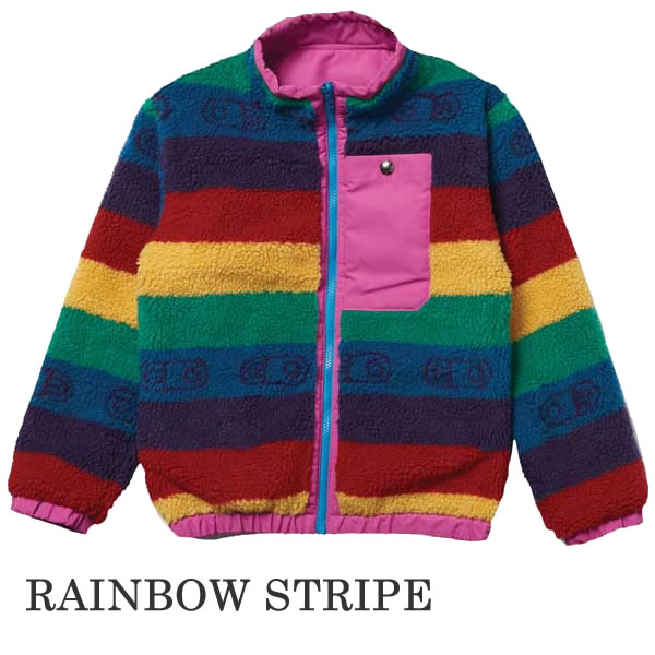 ��3/25�ޤǡ�3000�߰ʾ��300��OFF�����ݥ�۽�ʬ���ʡ��������֥饹���� ��L�������� �Ҷ�137��152cm���餤��YOUTH DOUBLE PUFFLING JACKET / �Ҷ� ��С����֥�ե꡼�����㥱�å� RAINBOW STRIPE ���塡AIR blaster ���Ρ��ܡ��� ������ ���å���C1��