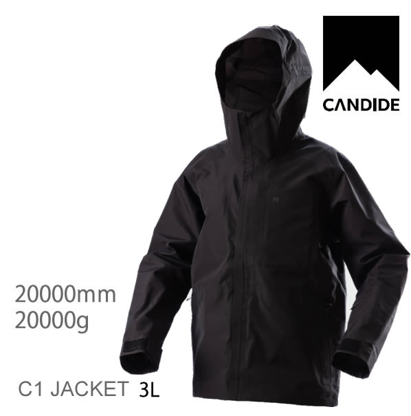 CANDIDE ǥå  C1 3L shelll JACKET / BLACK Ρ  㥱å ڥʡۡC1ۡw09