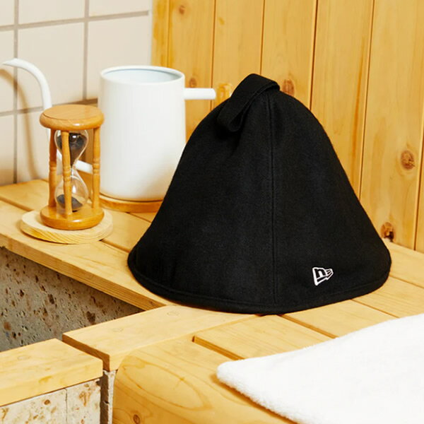 ニューエラ サウナハット フェルト ブラック NEWERA (13330610) sauna hat NEWERA ...