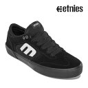 エトニーズ etnies WINDROW VULC X DEVON SMILLIE / BLACK BLACK WHITE シューズ スケートボードシューズ スケシュー 靴