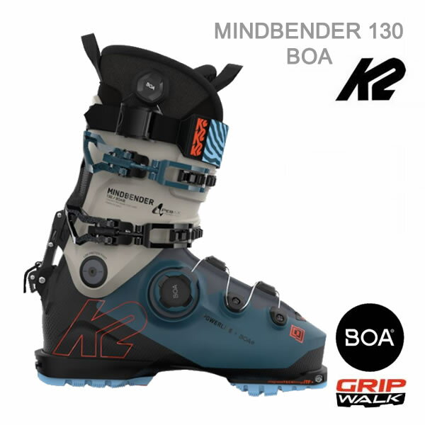 K2 スキーブーツ 2024 MINDBENDER 130 BOA テックビンディング対応 23-24 ケーツー フリースタイルスキー ブーツ 日本正規品【w09】