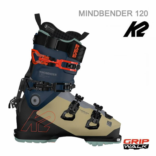 楽天スキー用品通販　WEBSPORTSK2 スキーブーツ 2024 MINDBENDER 120 テックビンディング対応 （23-24） ケーツー フリースタイルスキー ブーツ 日本正規品【w17】