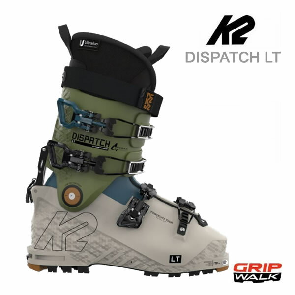 K2 スキーブーツ 2024 DISPATCH LT テックビンディング対応 (23-24) ケーツー フリースタイルスキー ブーツ 日本正規品