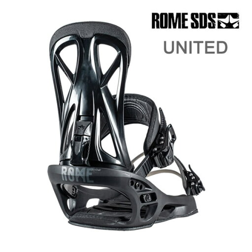 【マラソン期間★3000円以上で300円OFFクーポン】処分価格!!スノーボード ビンディング ROME SDS UNITED / BLACK (ローム ユナイテッド)(23-24 2024)日本正規品 バインディング【C1】【w23】 【マラソン期間★3000円以上で300円OFFクーポン】処分価格!!スノーボード ビンディング ROME SDS UNITED / BLACK (ローム ユナイテッド)(23-24 2024)日本正規品 バインディング【C1】【w23】