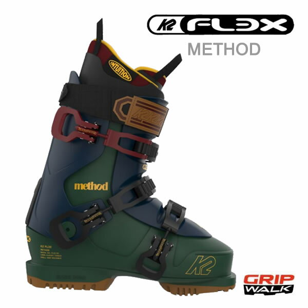K2 スキーブーツ 2024 METHOD K2 FLEX 23-24 ケーツー フリースタイルスキー ブーツ 日本正規品【w08】