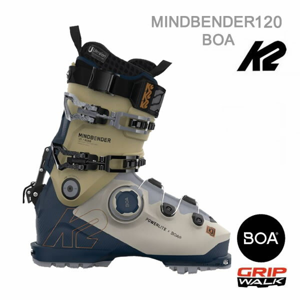 K2 スキーブーツ 2024 MINDBENDER 120 BOA テックビンディング対応 (23-24) ケーツー フリースタイルスキー ブーツ 日本正規品