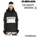23-24モデル ARMADA アルマダ スキーウェア SALISBURY -jacket ジャケット / BLACK NATURAL 2024 【スキーウェア スキー用品】【C1】【w98】