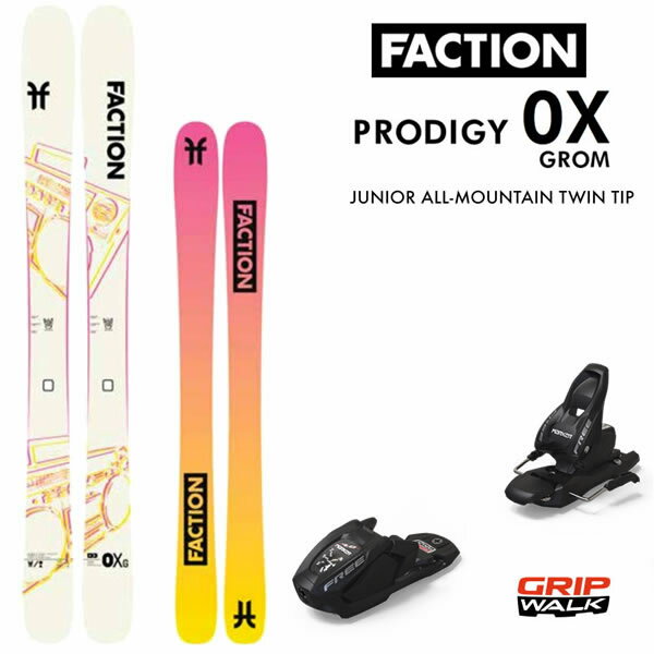 ΡWEBSPORTS㤨֡ڳS3000߰ʾ300OFFݥۥ˥ 2å FACTION SKI 2024 PRODIGY 0X GROM  ޡ FREE 7 JRӥǥ 23-24 ե  Ҷ L2ۡԲġۡw20ۡפβǤʤ46,000ߤˤʤޤ