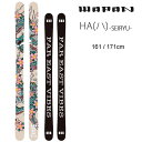 WAPAN スキー HA (ハ) SEIRYU センター幅90mm セイリュウ スキー板 単品 (板のみ) ワパン スキー (23-24 2024)【L2】【代...
