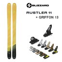 uU[h XL[ X[11 blizzard RUSTLER 11(23-24 2024) + 24 }[J[ GRIFFON 13 ID 120mm u[LyL2zyszyw02z