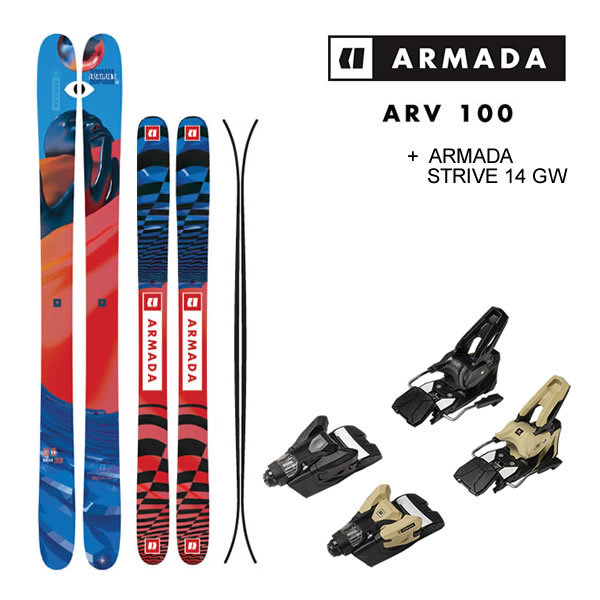 ޥ  ֥ 100 ARMADA ARV 100 (23-24 2024) + 24 ޥ STRIVE 14 GW 100mm ֥졼 ʡL2ۡԲġۡw08