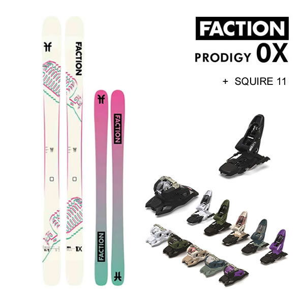 ΡWEBSPORTS㤨֡ڳS3000߰ʾ300OFFݥFACTION SKI 2024 PRODIGY 0X ץǥ0X (23-24 2024 + 24 ޡ SQUIRE 11 GW 90mm ֥졼 ե L2ۡԲġۡw20ۡפβǤʤ67,600ߤˤʤޤ