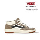 バンズ VANS ZAHBA MID ザバミッド/ WALNUT (VN000CBS1NU)ヴァンズ スニーカー スケートシューズ【w95】