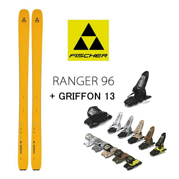 եå㡼  fischer RANGER 96(23-24 2024) + 24 ޡ GRIFFON 13 100mm֥...