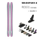 【マラソン★3000円以上で300円OFFクーポン】WAPAN スキー RO (ロ) TATAMI タタミ (23-24 2024) + 24 マーカー SQU...